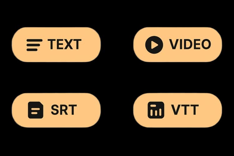 Download Text, Subtitles or Video
